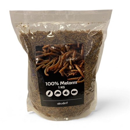 Tørkede Melormer - 1kg