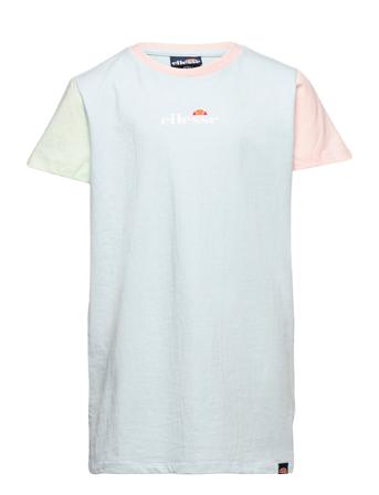 El Arrivo Jnr Dress Dresses & Skirts Dresses Casual Dresses Short-sleeved Casual Dresses Monivärinen/Kuvioitu Ellesse