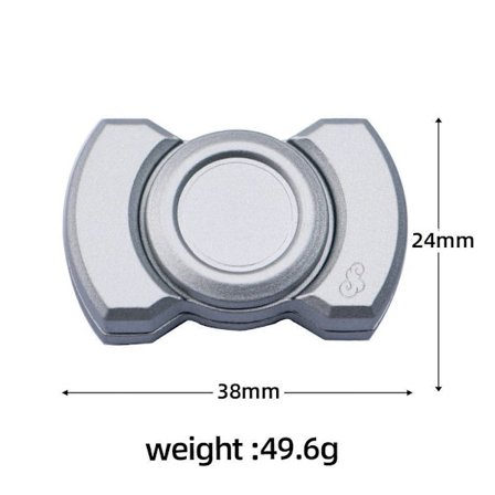 Sjov 3-i-1 Spil EDC Fidget Legetøj Personlig Skelet Spøgelse Fidget Spinner Legering Fidget Slider Stress Afhjælpning Legetøj Lyd Mønt Legetøj