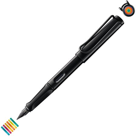 Lamy Safari All Black Set Medium