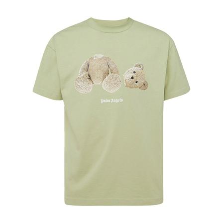 Palm Angels, T-shirt Zielony, Mężczyzna, Rozmiar: XL