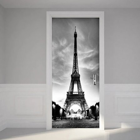 77x200cm Ovitarra Trompe l'oeil -efekti 3D Tapetti (Tyyli 5)