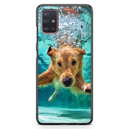 Bjornberry Skal Samsung Galaxy A51 - Hund i Vatten