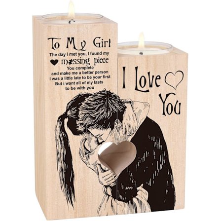 Ljusstakehållare - Vänskapspresenter, Inspirerande Gåvor till Vän, Kollega, Syster, Bästa Vän-Presenter till Kvinnor