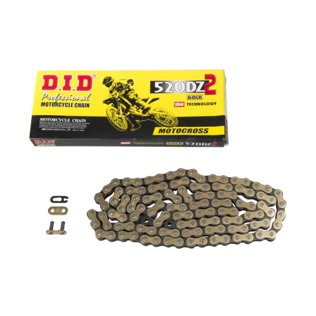 D.I.D G&B 520DZ2 Chain – Search by bike - Yamaha YZ 400F 1997-1999