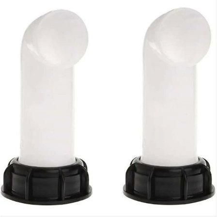 BF 2 st vattenbehållare adapter vattenbehållare ventil IBC avloppstank adapter för IBC vattenbehållare tonnageventiler jordbruksbevattning rörledning 