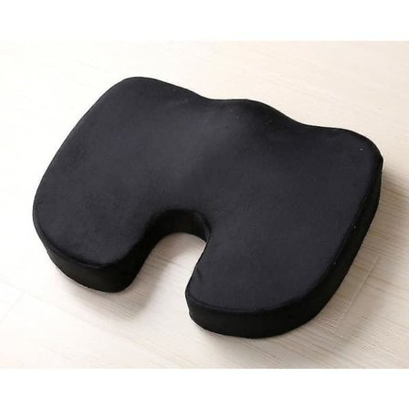 QD" Memory Foam Sittepute for Kontorstol Sklisikker Ortopedisk Komfortabel Sittepute Sittepute for Isjias Halebein Ryggsmerter, Hjemmepute for Ca-XF22