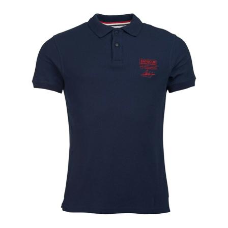 Barbour Polo Blå, Herre