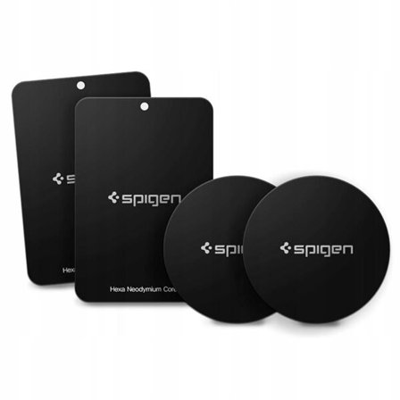 Spigen MP-4P magneettilevyt autoon - musta