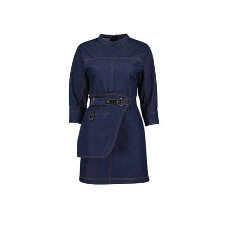 Fendi, Short Dresses Blauw, Dames, Maat:S