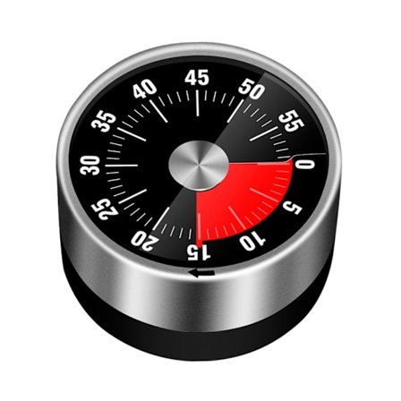 Køkkenur Timer Magnetisk mekanisk til at holde tilberedningstid