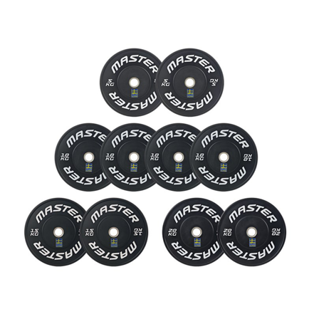 Master Fitness Skiteam Viktpaket 120 kg