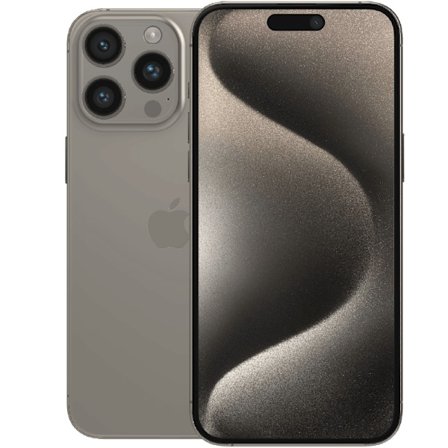Apple iPhone 15 Pro Max Natural Titanium 512 GB Klass B Nytt batteri (refurbished)