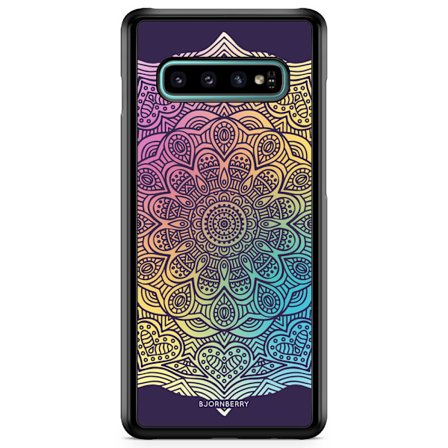 Bjornberry Skal Samsung Galaxy S10 Plus - Färg Mandala