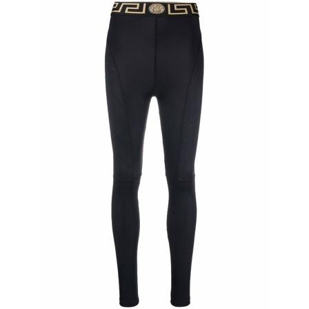 Versace Leggings , Zwart , Dames , Maat: S