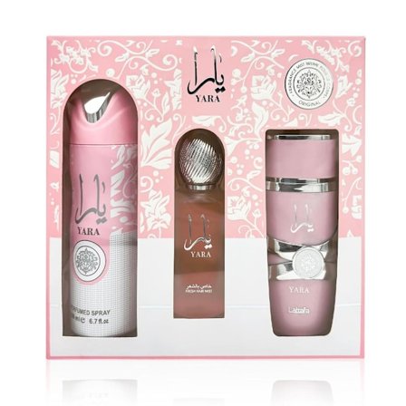 [LLC] Arabisk parfyme Lattafa Yara 3-delt sett Romantisk gave til kvinner^