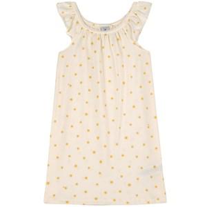 Kids - Petit Bateau White All Over Print Nightgown - Nightwear - 5 years - Cream