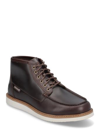 Newmarket Mid Lace Up Chukka Boot Medium Brown Full Grain Nyörisaappaat Brown Timberland