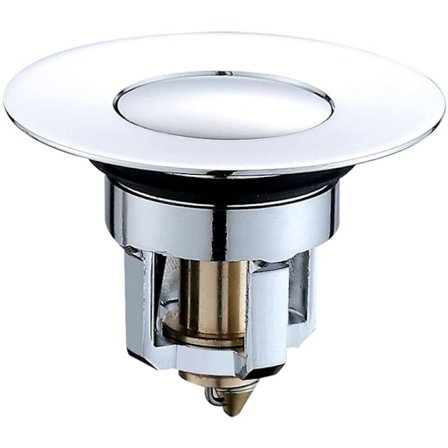 Badekaravløpsstopper med sprettkjerne for vask, badekar, servant - Passer 34-40 mm hull