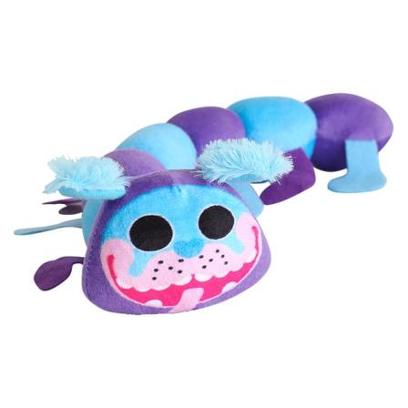 Bobby larv plysch leksak 40 cm blå-lila larv