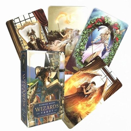 REMAKE Tarot Orakelkort Mystisk Spådom Serie Tarot Flicka Kortspel Brädspel Engelska Poker Trollkarlar