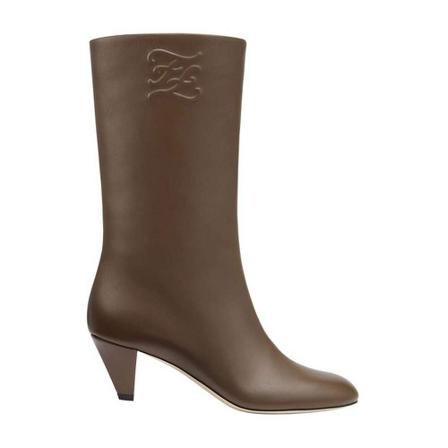 Fendi, Boots Brązowy, Kobieta, Rozmiar: 37 EU