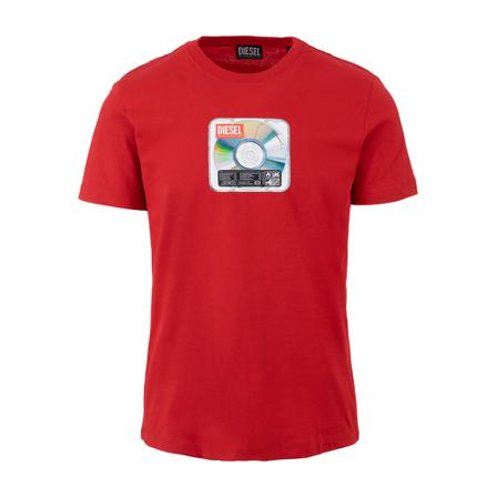 Diesel T-Shirts Rød, Herre