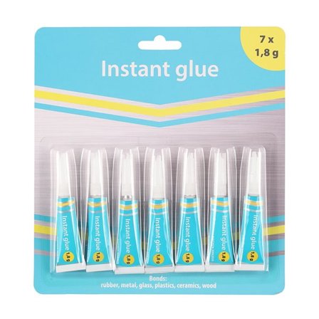 Superglue 7 x 1,8 g