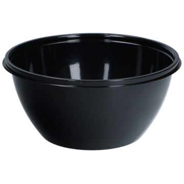 Salatskål Sort Rpet 100cl