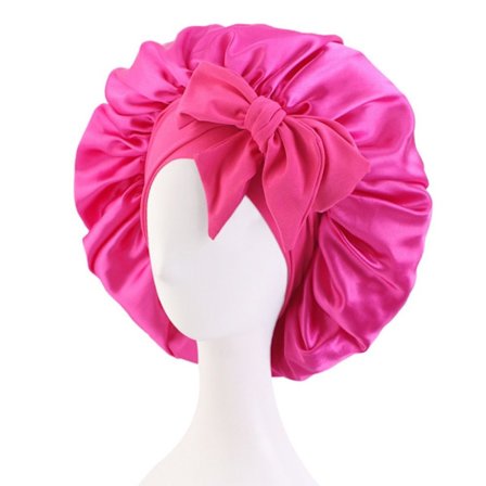 Cap Silk Nattmössa ROSE RED
