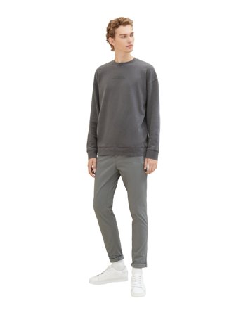 Tom Tailor Slim Chino With Belt - Grey - 30 x 34