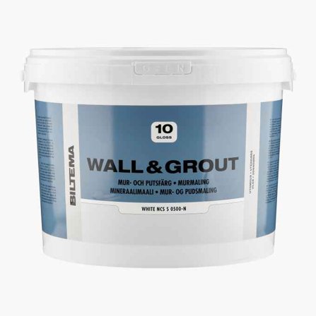 Biltema - Murmaling hvit 10 liter