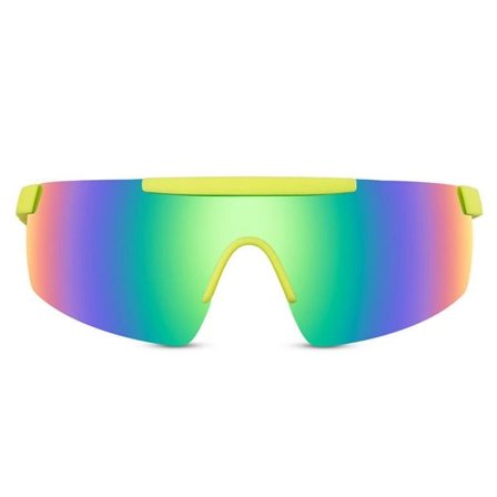 Sportglasögon med spegelglas - Gul/Regnbåge
