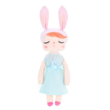 13" Sleeping Bunny Rabbit Girl Baby Stuffed Plush Dolls Toys For Kids