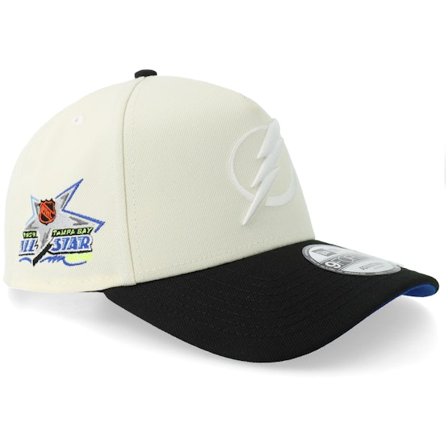 New Era - NHL White adjustable Czapka Z Daszkiem - Hatstore Exclusive x Tampa Bay Lightning 9FORTY All Star Game Chrome/Black A-frame Adjustable @ 