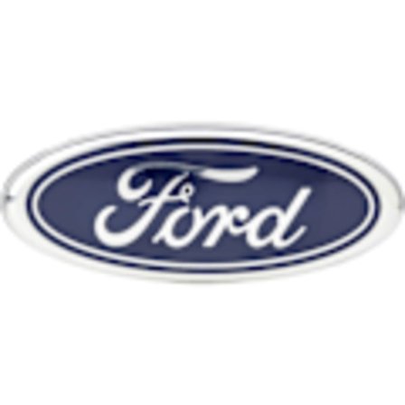 Ford F1140508 Fiesta MK6 2001-2008 Främre oval Ford motorhuvsemblem (11,5 cm x 4,5 cm)