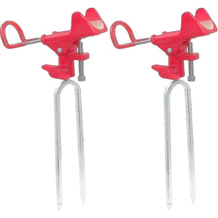 Stangestativ for fiske fra land, bakke støtte stativ fiskestang sammenleggbar holder, aluminium legering, 360 grader justerbar