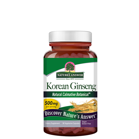 NATURES ANSWER Korean Gingseng 50 kapslar