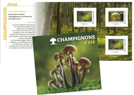 Frankrig - Svampe sommer 2025 - Postfrisk hæfte