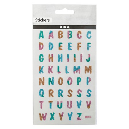 Creativ Company Stickers Letters 1 vel