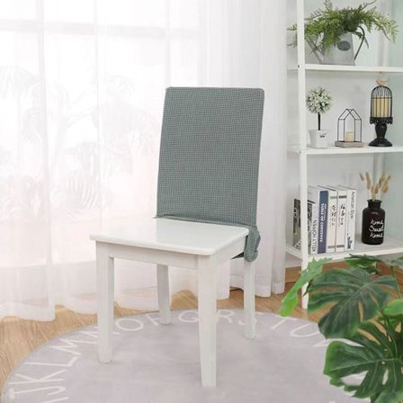 Stol Cover Ryggöverdrag Grå