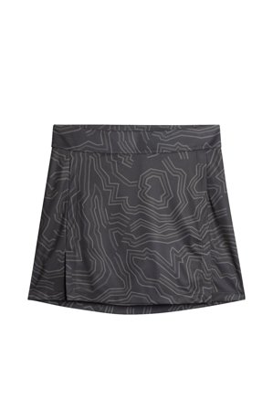 J.Lindeberg - Golf - Amelie Mid Print Skirt - Grå - Kvinna - S
