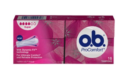 O.B. Super 16 stk, Medicin & Pleje, Bind & Indlæg, Tamponer