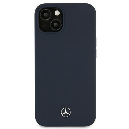 Mercedes MEHCP13SSILNA iPhone 13 mini 5.4 marine/marine hardt deksel Silikonlinje