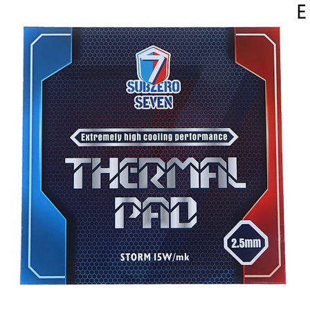 SubZero Seven GP-Ultimate 12,8W/MK Thermal Pad CPU/GPU-grafik