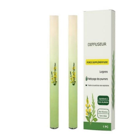 Bærbar urte-diffuser pen, lungerensning & energi boost, luftfrisker, urte-opfrisker, klar vejrtrækning