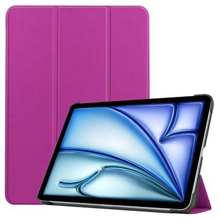 Till iPad Air 11 (2024) Slim fit tri-fold fodral - Lila