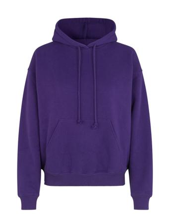 Hoodie Ls Purple Barbara Kristoffersen By Rosemunde