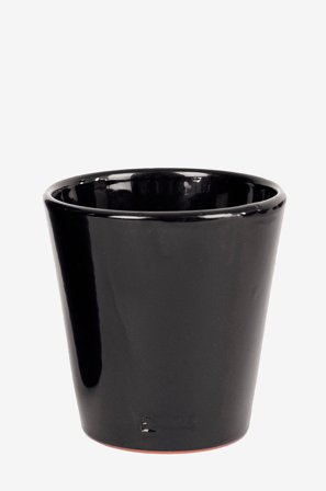 Rotor design - Kruka liten - Svart - Krukor & vaser - Från Homeroom