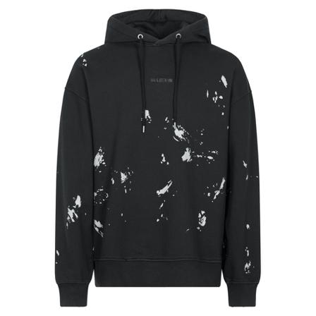Han Kjøbenhavn Logo Bulky Hoodie Paint Sort, Herre